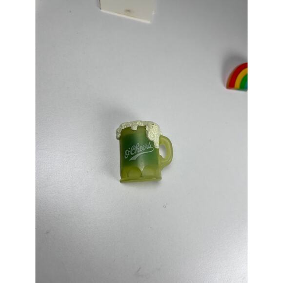 Vtg 9 Vintage Irish Pinbacks and Button Covers St. Patricks Day Lot Ireland Flag - Picture 6 of 11